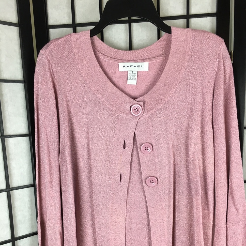 NWT 2pc Rafael Sz L sweater & tank set   (A20)